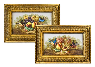 Lot 134 - A Pair of French Earthenware Plaques, late...