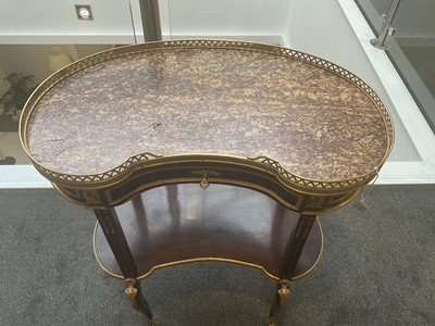 Lot 153 - A Late 19th Century French Mahogany and Gilt...