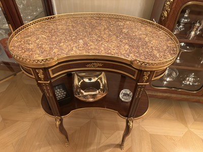 Lot 154 - A Late 19th Century French Mahogany and Gilt...