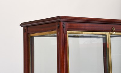 Lot 232 - A Mahogany and Brass-Mounted Display Cabinet,...