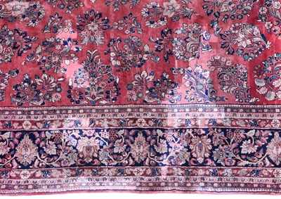 Lot 140 - Saroukh/Mahal Carpet West Iran, circa 1930 The...