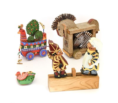 Lot 200 - Collette Baker: The Last Quagga, recycled wood...