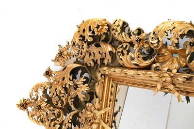 Lot 135 - A Florentine-Style Carved Giltwood and...