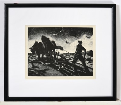 Lot 41 - Claire Leighton (1898-1989) "January Lambing"...