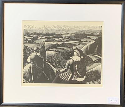 Lot 41 - Claire Leighton (1898-1989) "January Lambing"...