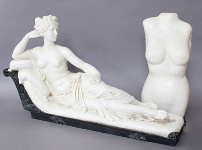 Lot 1020 - After Antonio Canova: A Reproduction Faux...