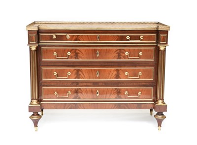 Lot 75 - A Late 19th Century French Mahogany and Gilt...