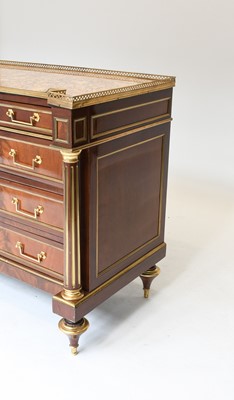 Lot 75 - A Late 19th Century French Mahogany and Gilt...