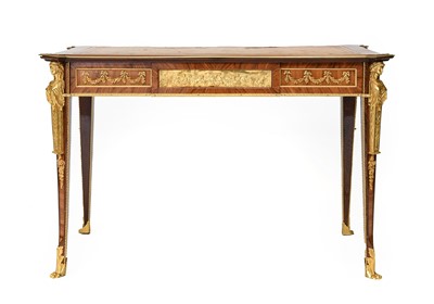 Lot 91 - A French Louis XV-Style Kingwood and Gilt...