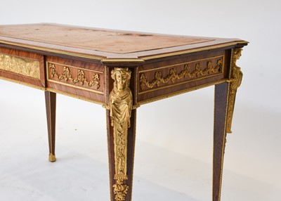 Lot 91 - A French Louis XV-Style Kingwood and Gilt...