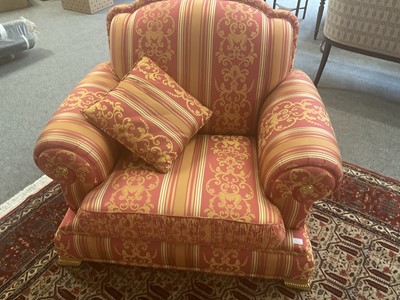 Lot 63 - F Turri: An Italian Four Piece Lounge Suite,...