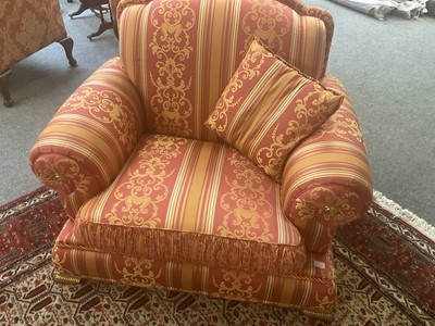 Lot 63 - F Turri: An Italian Four Piece Lounge Suite,...