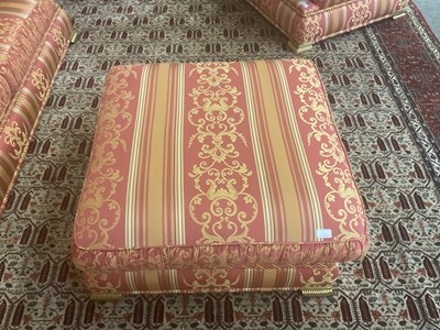 Lot 63 - F Turri: An Italian Four Piece Lounge Suite,...