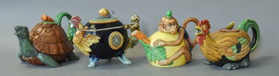 Lot 253 - Four Minton Archive Collection Teapots,...