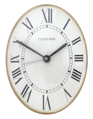 Lot 81 - Two Travelling Cartier Strut Timepieces, late...