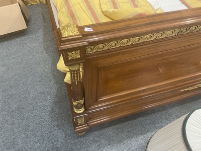 Lot 44 - A Louis XVI-Style Mahogany and Gilt...