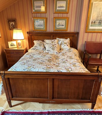 Lot 20 - And So To Bed, A Reproduction Cherrywood,...