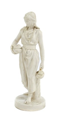 Lot 30 - A Parian Figure of an Arab Girl, circa 1870,...