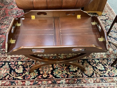 Lot 36 - A George III Mahogany Two-Tier Washstand, late...