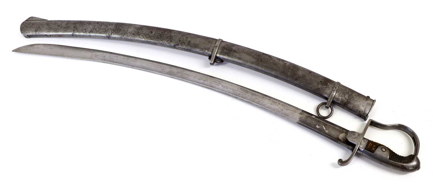 Lot 193 - A 19th Century Prussian M1811 Blücher-Sabre,...