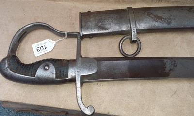 Lot 193 - A 19th Century Prussian M1811 Blücher-Sabre,...