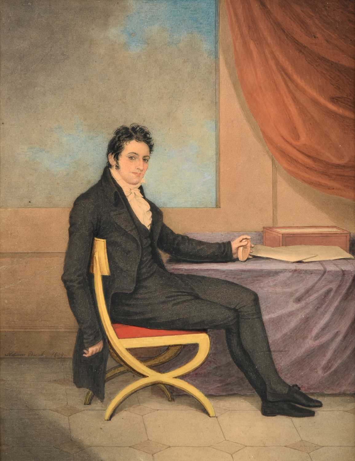 Lot 1002 - Adam Buck (1759-1833) Irish Portrait of a...