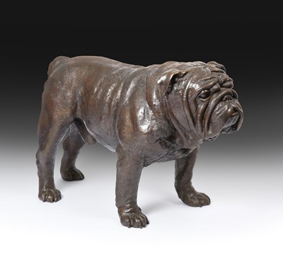 Lot 117 - Sally Arnup (1930-2015) "Bulldog" Signed and...