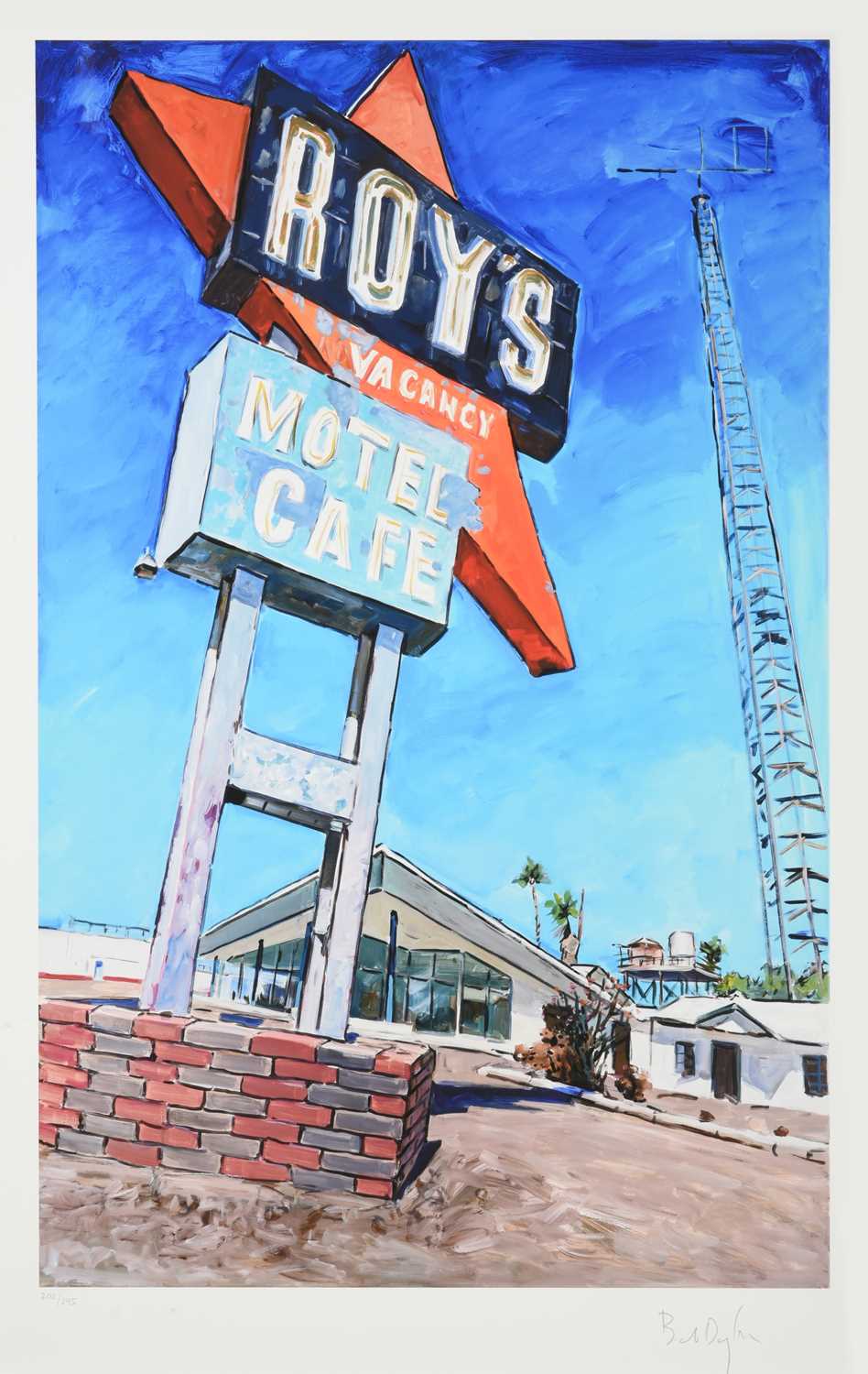 Lot 129 - Bob Dylan (b.1941) American "Abandoned Motel,...