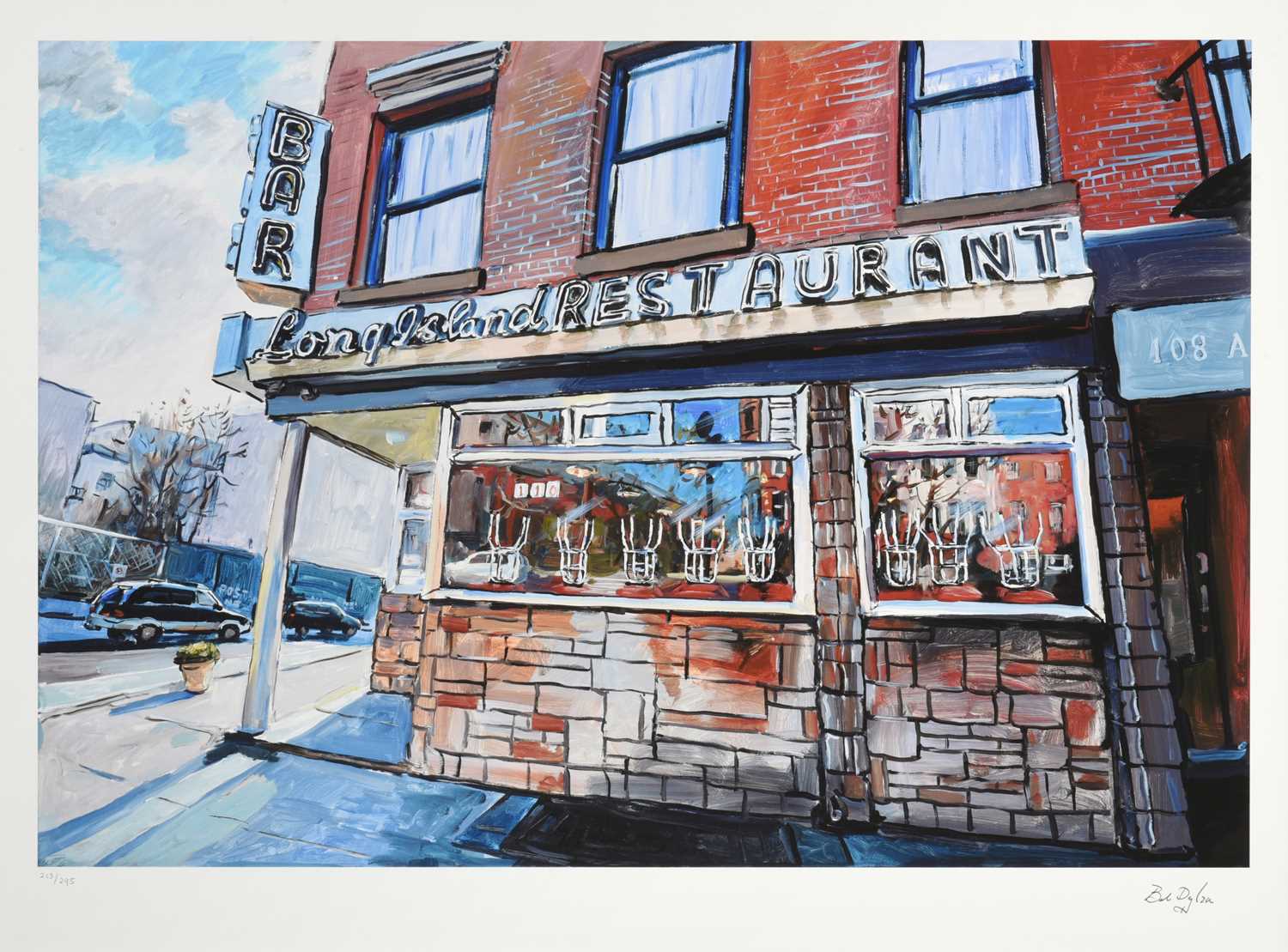 Lot 128 - Bob Dylan (b.1941) American "Myrtle Avenue,