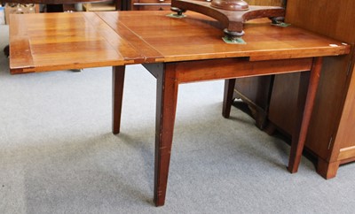 Lot 1376 - A Modern Draw-Leaf Dining Table, 154cm (fully...