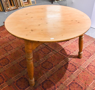 Lot 1191 - A Victorian Pine Cricket Table, raised on...