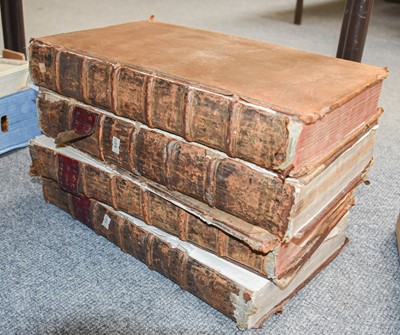 Lot 1036 - A Group of Four Volumes of Paul Rapin de...