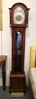 Lot 1140 - A Modern Triple Weight Driven Chiming Small...