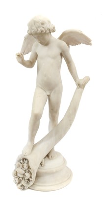 Lot 312 - After the Antique: A White Marble Figure of a...