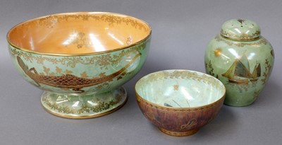 Lot 296 - A Pair of Royal Worcester Blush Ware Coral...