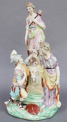 Lot 344 - A Derby Porcelain Figure Group of Jason and...