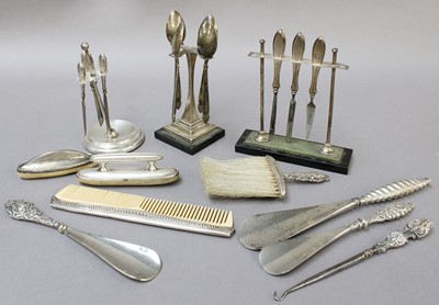 Lot 238 - A Large Collection of mainly Silver Handled...