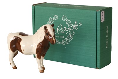 Lot 128 - Beswick Shetland Pony "Hollydell Dixie", model...