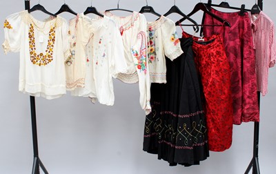 Lot 2029 - Circa 1950-60s Ladies Costume, comprising five...