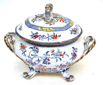 Lot 44 - Ironstone soup tureen and cover