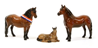 Lot 123 - Beswick Mountain and Moorland Ponies, Dartmoor...