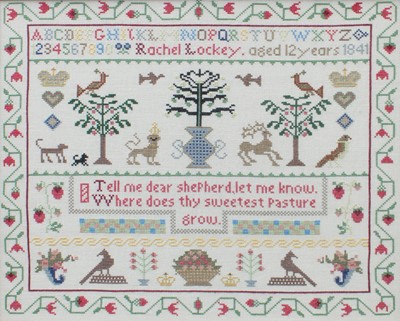 Lot 1079 - Five Various Samplers, 19th century and later