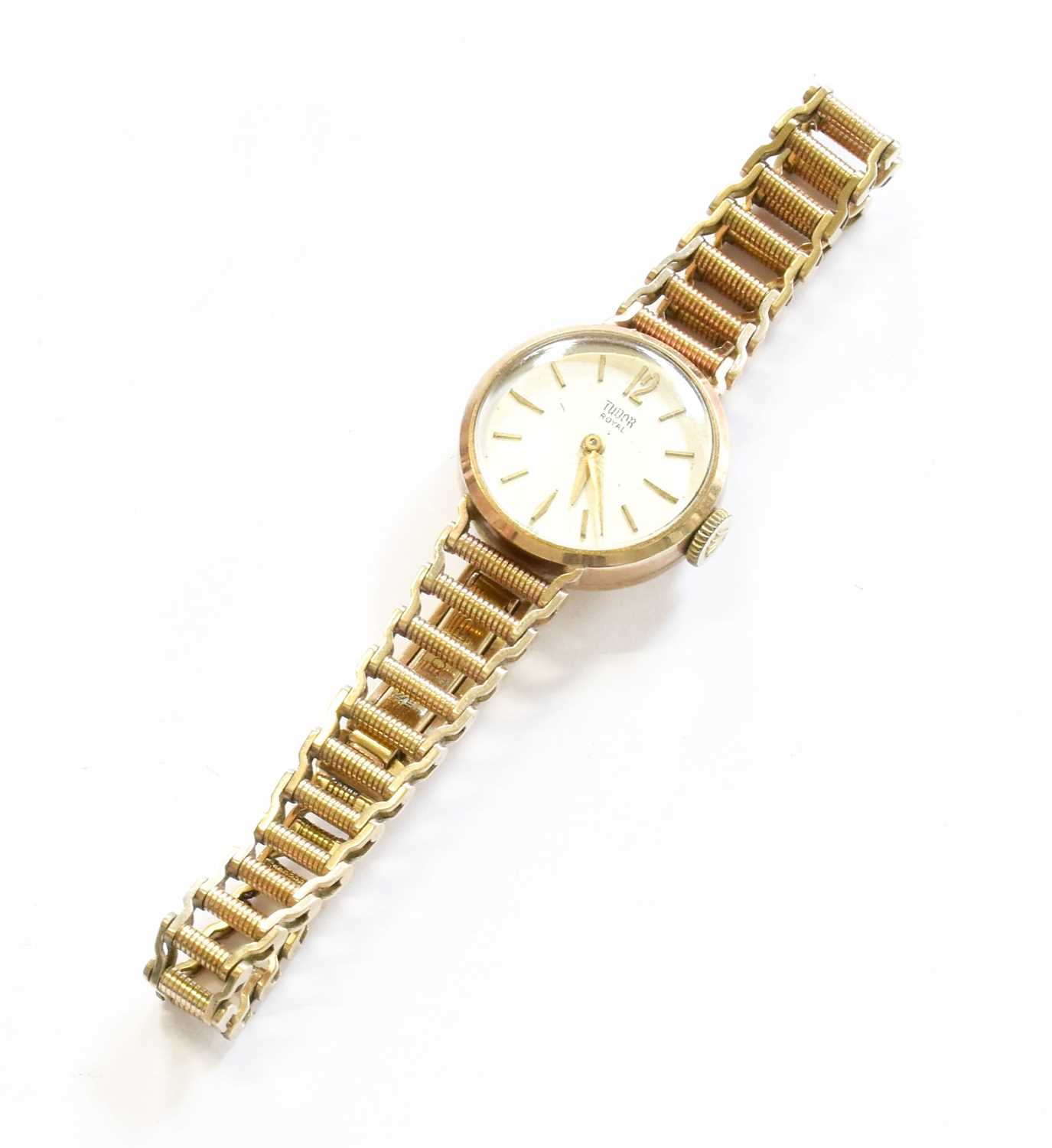 Lot 188 - A Lady's 9 Carat Gold Tudor Royal Wristwatch,...