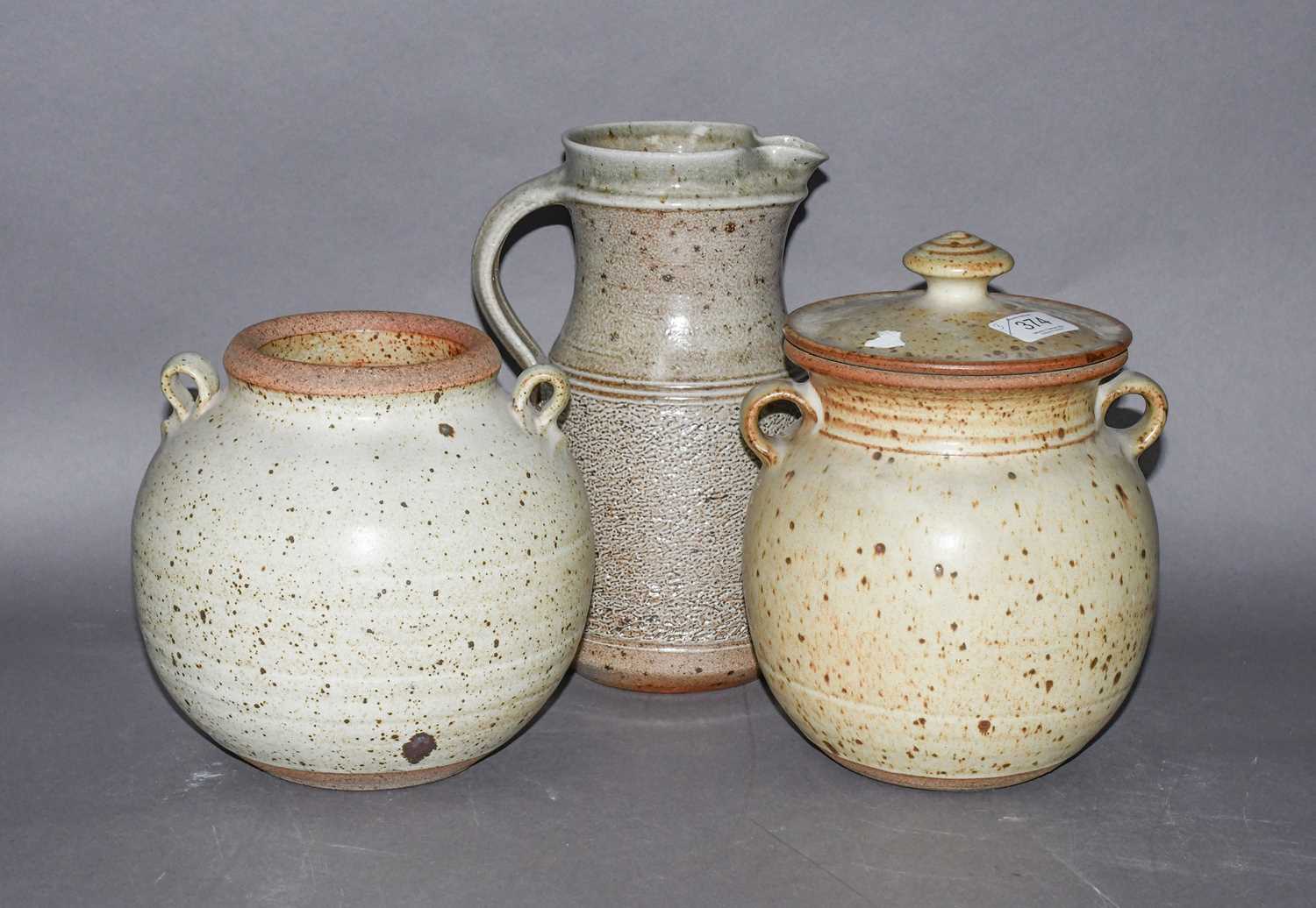 Lot 170 - Three Pieces of David Lloyd Jones Studio...
