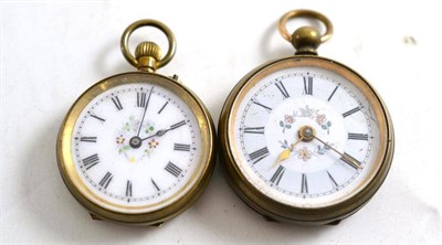 Lot 57 - Two lady's pocket watches