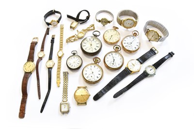 Lot 186 - A Lady's 9 Carat Gold Rotary Wristwatch, A...