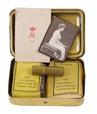 Lot 80 - A Princess Mary 1914 Christmas Tin, with...