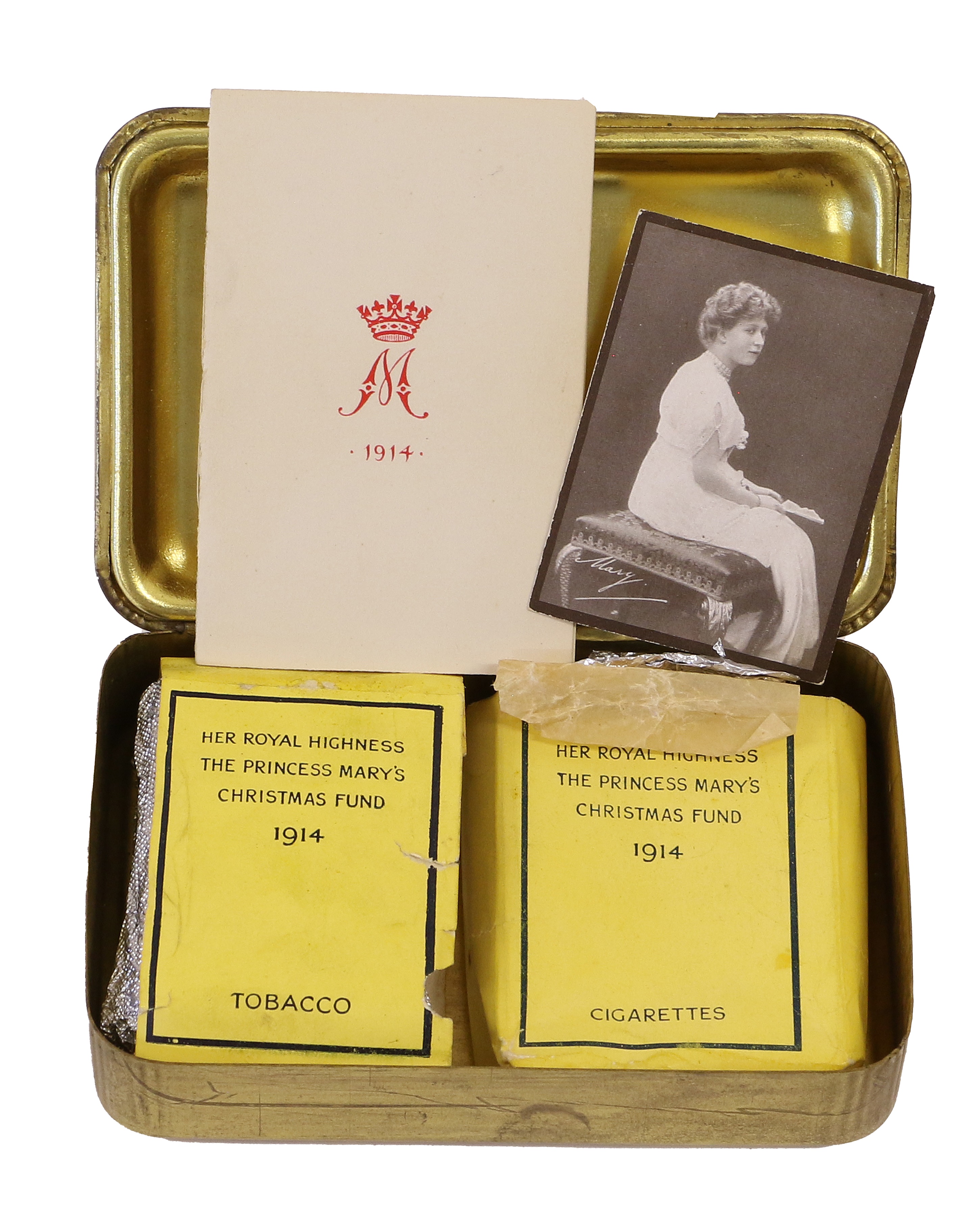 princess mary tobacco tin Lot 82