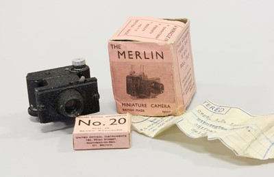 Lot 160 - The Merlin Miniature Camera