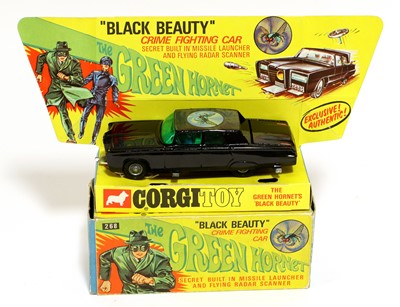 Lot 398 - Corgi 268 The Green Hornet Black Beauty